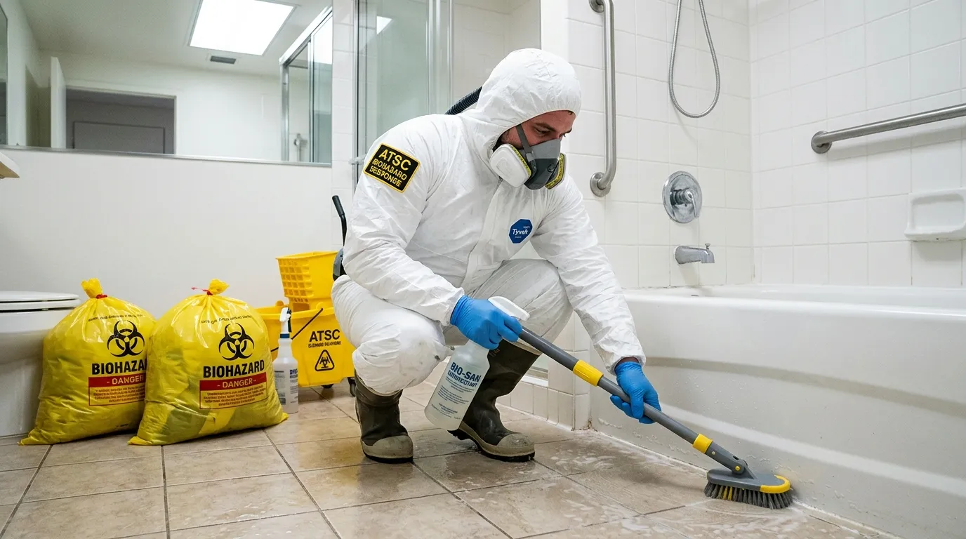 Decontamination equipment deployed for Blood Cleanup in La Grange